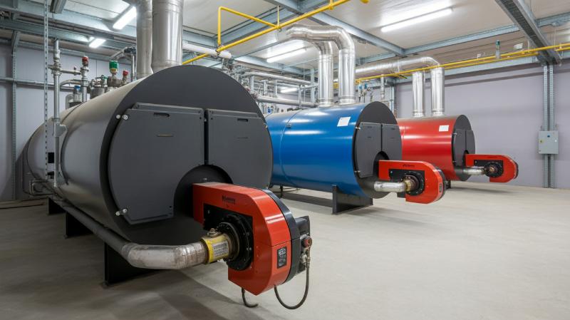 duża kotłownia przemysłowa